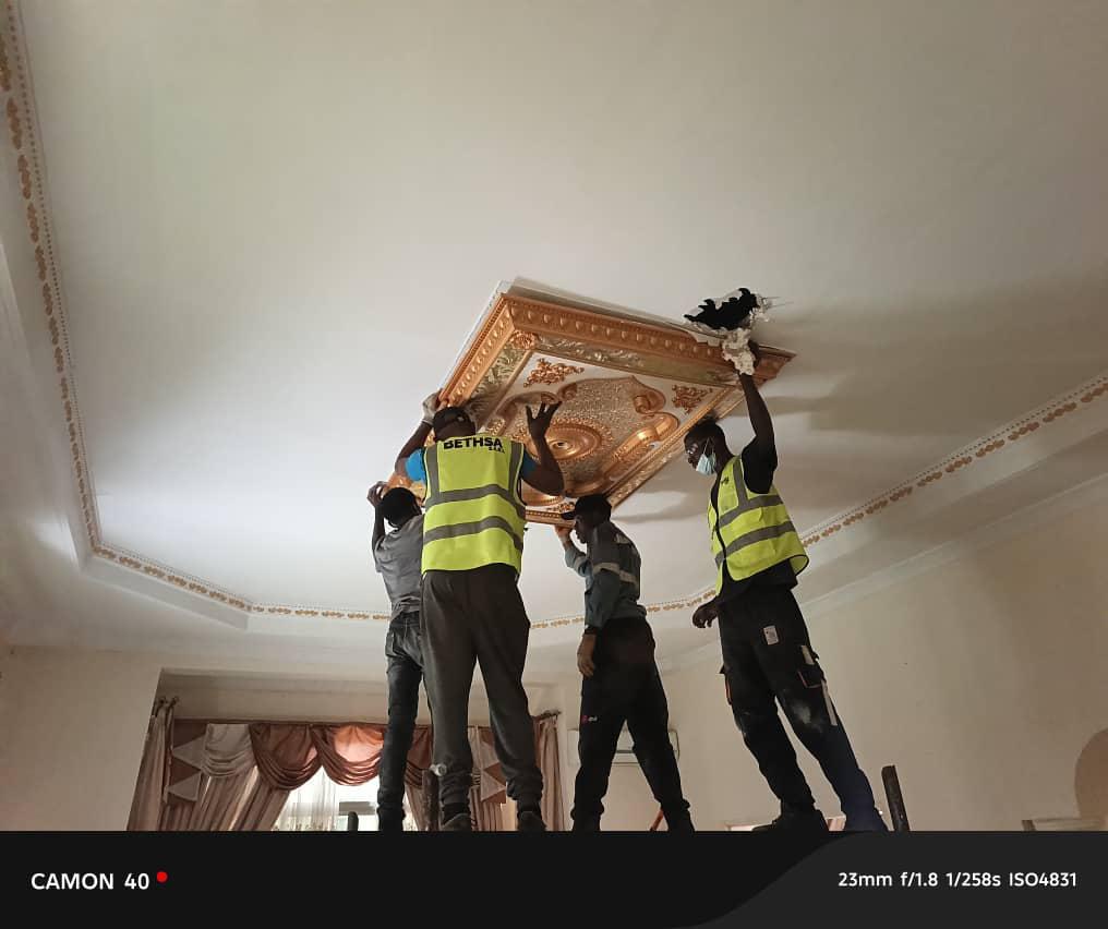 DEBUT DE TRAVAUX A LA RESIDENCE 1559(GECAMINES)